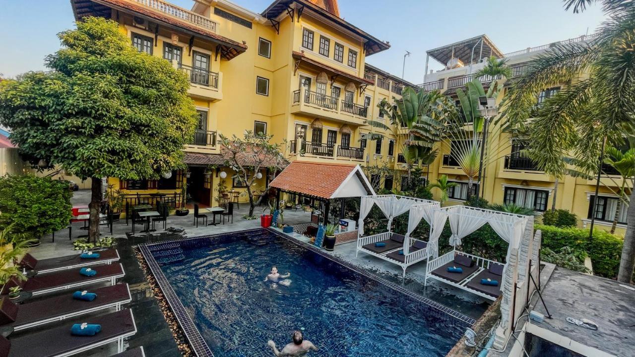 Villa Indochine D'Angkor Ciudad de Siem Riep Exterior foto