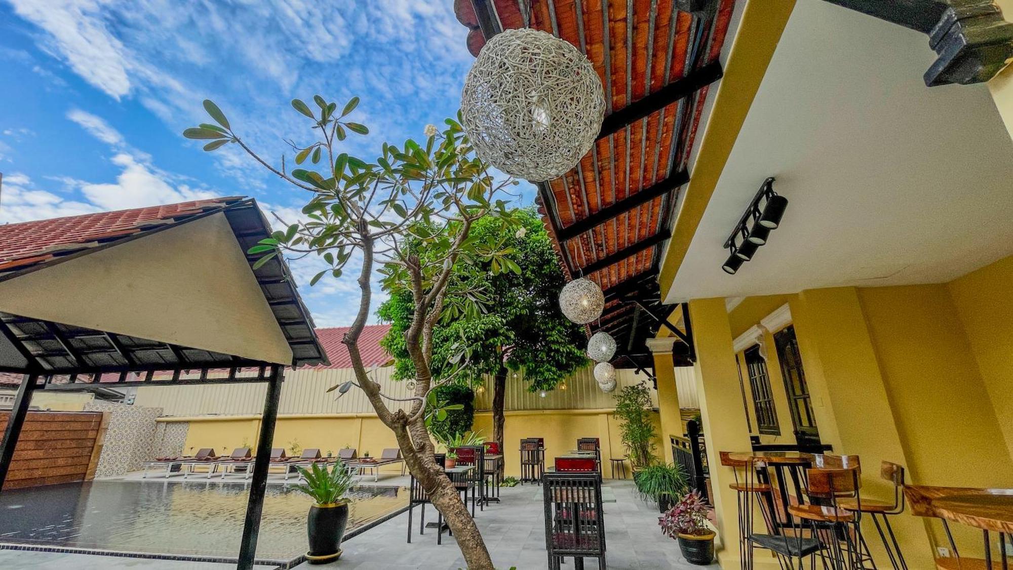 Villa Indochine D'Angkor Ciudad de Siem Riep Exterior foto