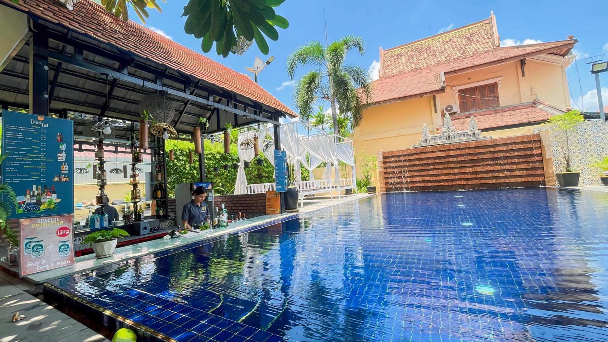 Villa Indochine D'Angkor Ciudad de Siem Riep Exterior foto